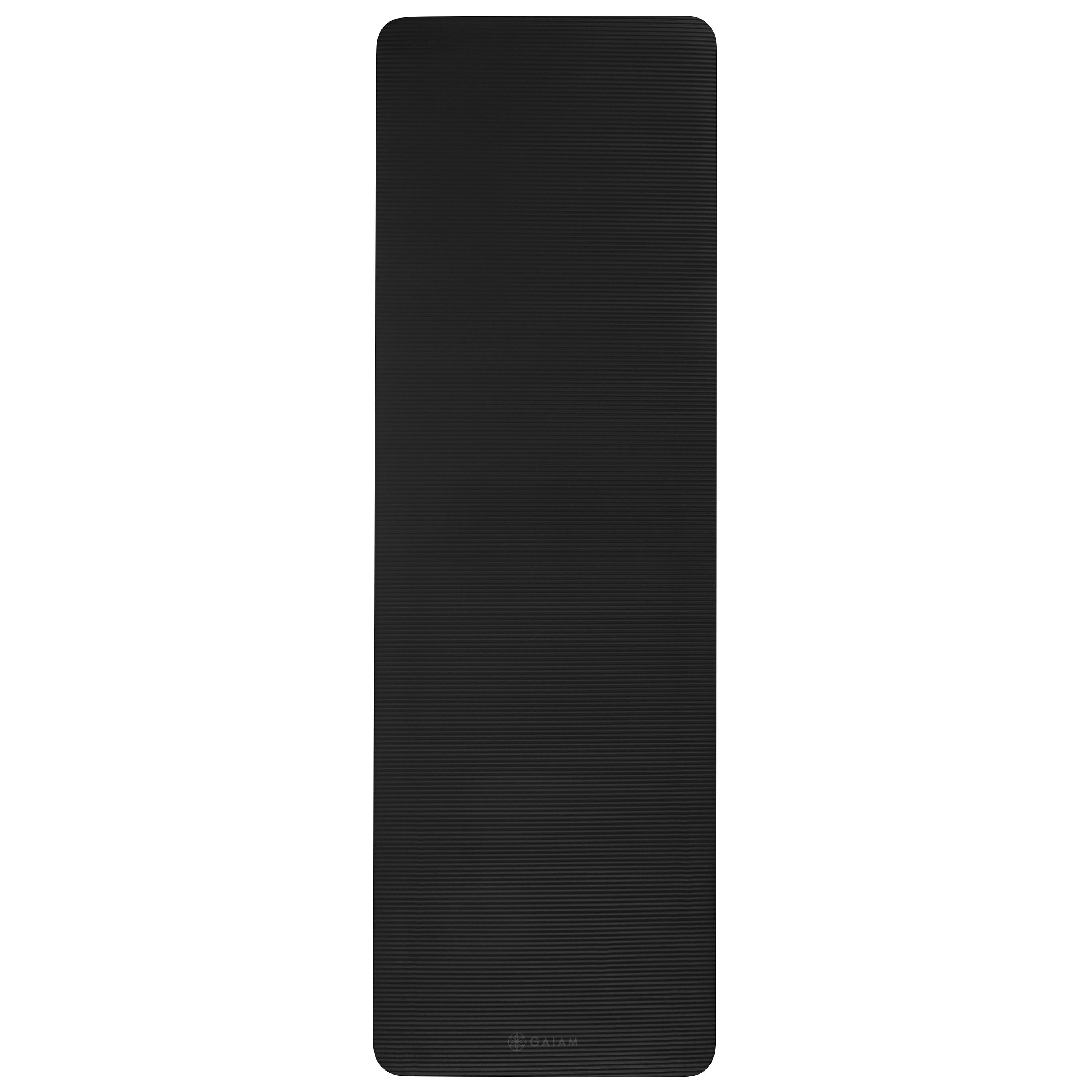 Gaiam Fitness Mat (10mm) Black